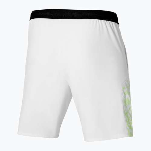 Spodenki tenisowe męskie Mizuno Mugen 8 In Amplify white