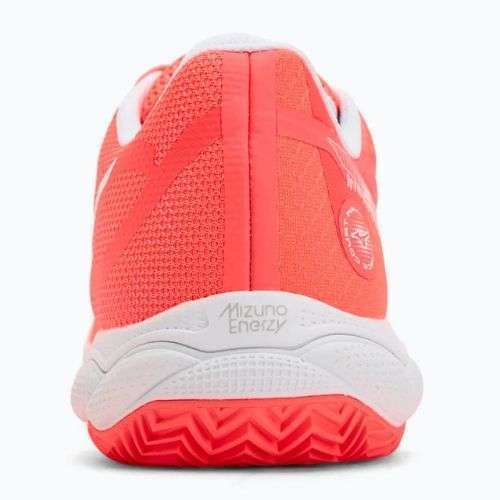 Buty do tenisa damskie Mizuno Wave Enforce Court CC W calypso coral/white/barely pink