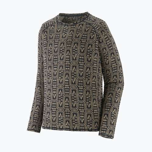 Bluza termoaktywna męska Patagonia Cap Mid Weight Crew flow/sunken blue