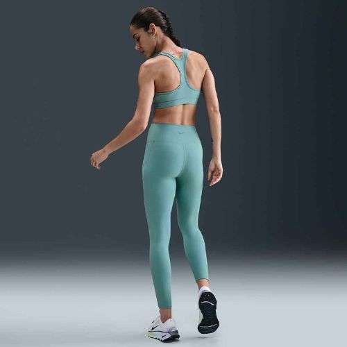 Biustonosz treningowy Nike Swoosh Light Support cannon/white