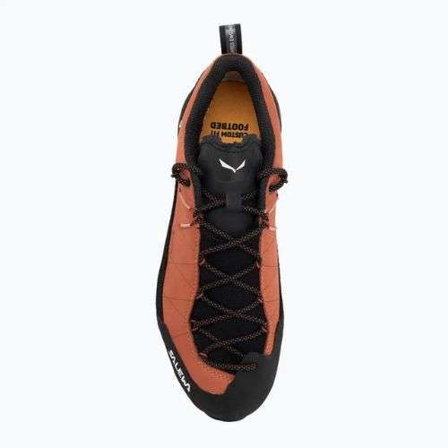 Buty podejściowe damskie Salewa Wildfire Leather 2 GTX etruscan red/black