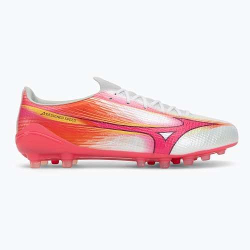 Buty piłkarskie Mizuno Alpha III Japan AG white/fuchsia purple