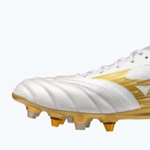 Buty piłkarskie Mizuno Morelia Neo IV Beta Elite Mix white/mp gold/cool gray 3c