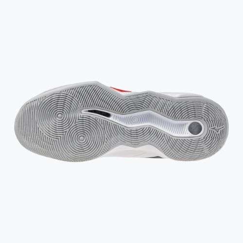 Buty do siatkówki Mizuno Wave Momentum Pro Mid white/black/fiery red