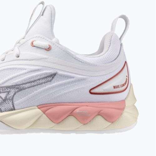 Buty do siatkówki Mizuno Wave Luminous 3 white/rose elegance/lava falls