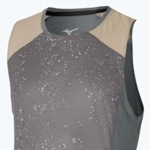 Koszulka do biegania męska Mizuno Active DryAeroFlow Graphic Tank Top lava smoke