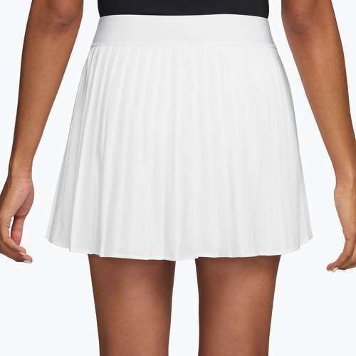 Spódnica tenisowa Nike Victory Dri-Fit High-Waisted Pleated white/black