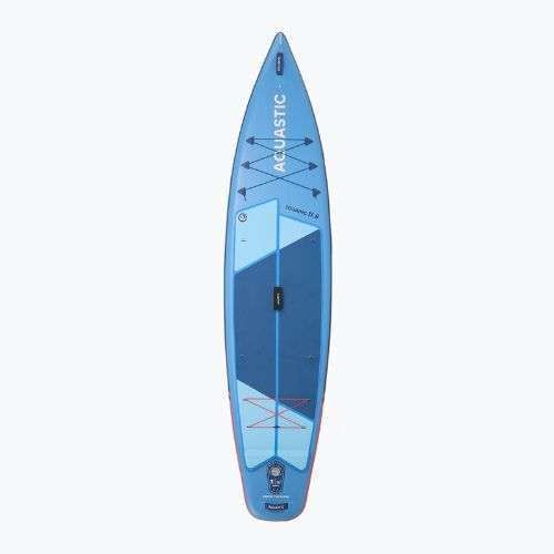 Zestaw deska SUP pompowana AQUASTIC Touring 11'6" niebieski