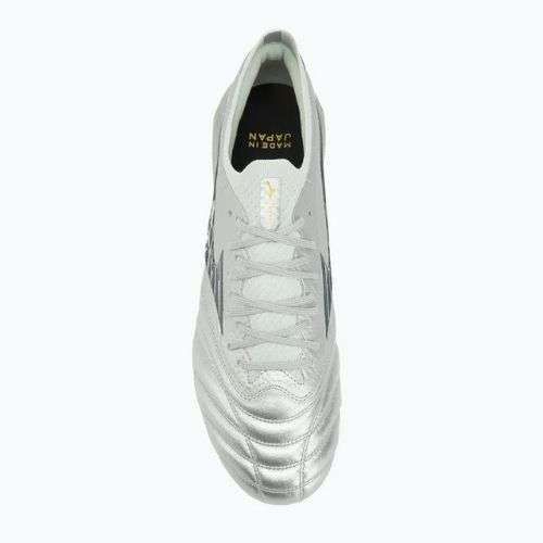 Buty piłkarskie męskie Mizuno Morelia Neo IV β Japan Fg galaxy silver/8605c/coolgray3c