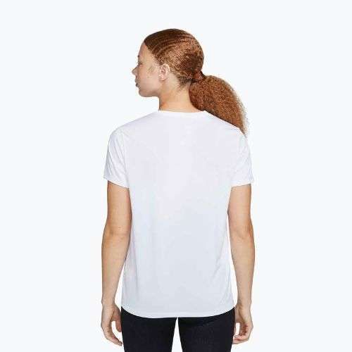 Koszulka treningowa damska Nike Dri-Fit white/black