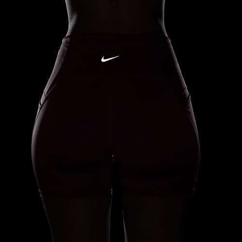 Spodenki do biegania damskie Nike Swift High-Waisted 4" tattoo