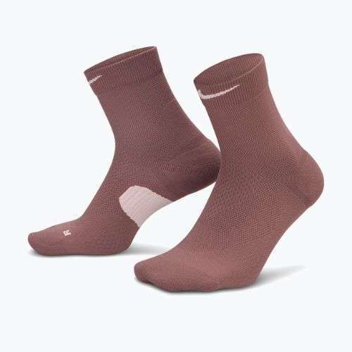 Skarpety Nike Running Midweight Micro Crew tattoo/particle rose/particle rose