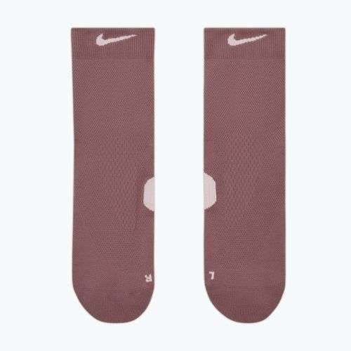 Skarpety Nike Running Midweight Micro Crew tattoo/particle rose/particle rose