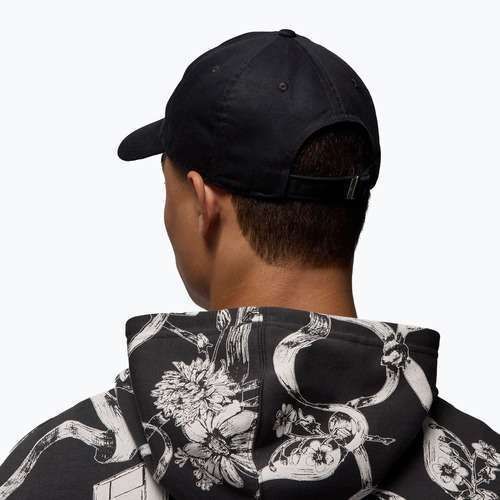 Czapka z daszkiem  Jordan Club Unstructured Curved-Bill black/black