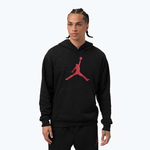 Bluza męska  Jordan Pullover Hoodie black/gym red