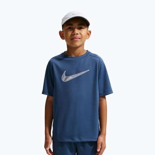 Koszulka dziecięca Nike Multi Dri-Fit mystic navy/white