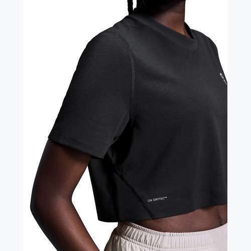 Koszulka treningowa damska On Train-T Crop black