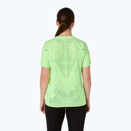 Koszulka do biegania damska ASICS Metarun Top illuminate green