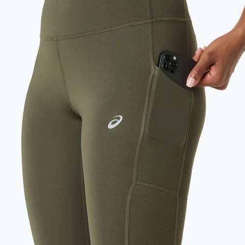 Legginsy do biegania damskie ASICS Core Tight dark olive