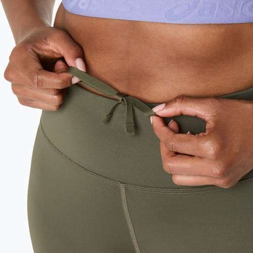 Legginsy do biegania damskie ASICS Core Tight dark olive