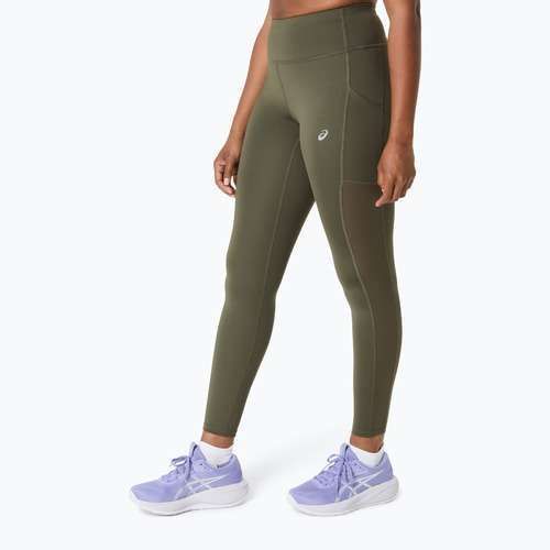 Legginsy do biegania damskie ASICS Core Tight dark olive