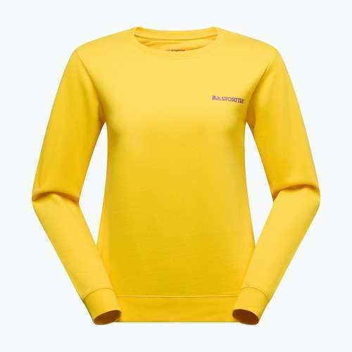 Bluza damska La Sportiva Climbing On The Moon giallo/viola