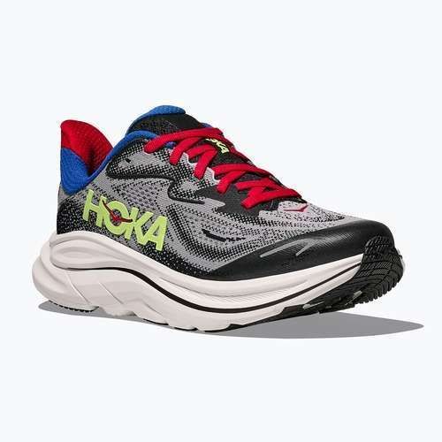 Buty do biegania dziecięce HOKA Clifton 10 foggy grey/black