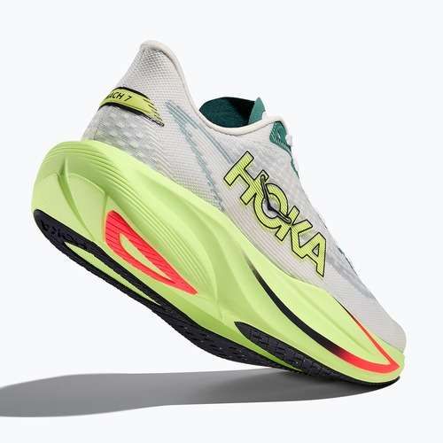 Buty do biegania damskie HOKA Mach 7 frost/neon yuzu