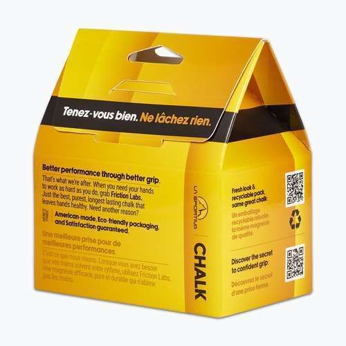 Magnezja La Sportiva Chalk FL 71 g chalk/yellow