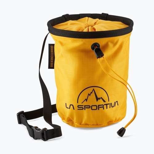 Woreczek na magnezję La Sportiva Granite yellow/black