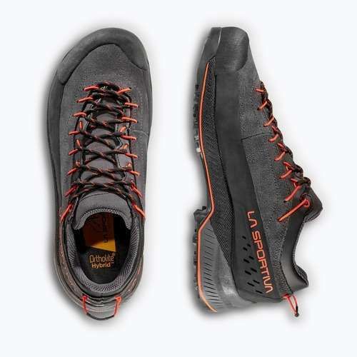 Buty podejściowe męskie La Sportiva TX4 Evo GTX carbon/cherry tomato