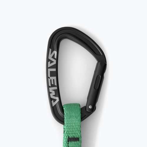 Ekspres wspinaczkowy Salewa Ortles Str/Bnt 170 Qd black/irish green