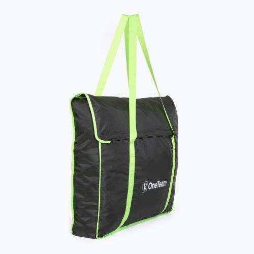 Torba do przenoszenia bramki OneTeam Swiftgoal 120 x 70 cm czarny/zielony