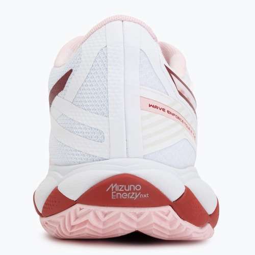 Buty do tenisa damskie Mizuno Wave Enforce Tour 2 CC white/pinkesque/barbados/cherr