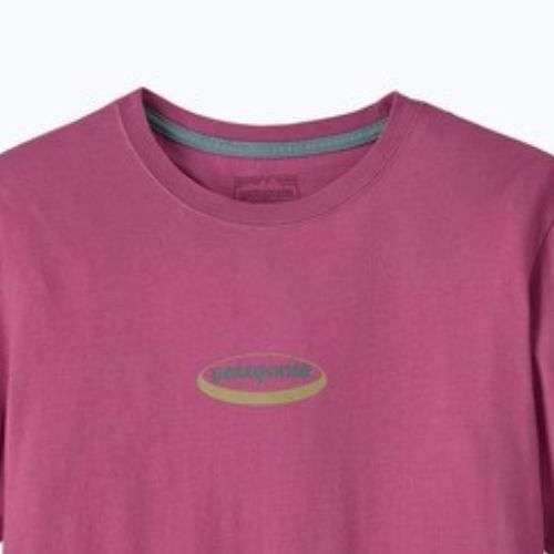 Koszulka męska Patagonia '95 Oval Logo faded magenta