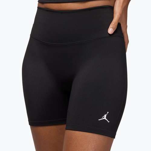 Spodenki damskie  Jordan Sport Dri-Fit High Waisted 6" black/white