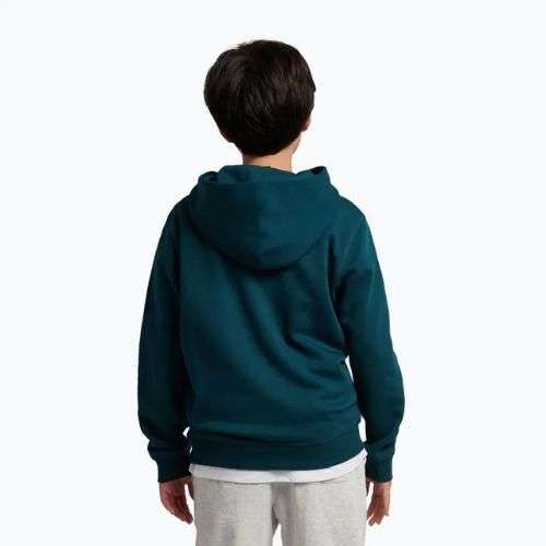 Bluza dziecięca New Balance Brush Back Small Logo Hoodie medusa green