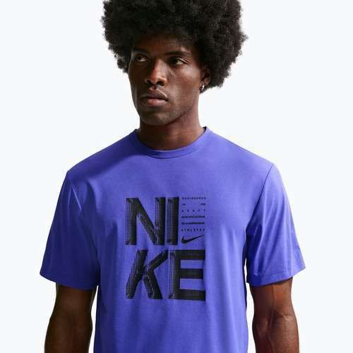 Koszulka treningowa męska Nike Hyverse Dri-Fit persian violet/black
