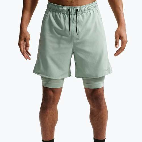 Spodenki męskie Nike Unlimited 2in1 Dri-Fit 7" steam/steam/black/steam