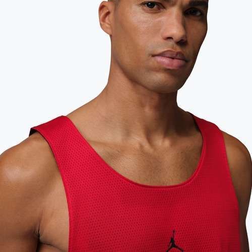 Koszulka koszykarska męska  Jordan Sport Reversible gym red/black