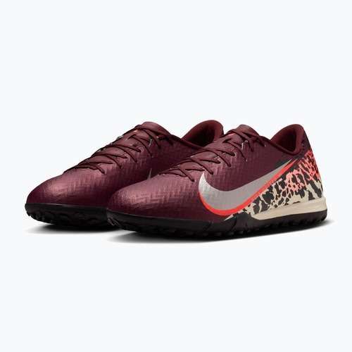 Buty piłkarskie męskie Nike United Mercurial Vapor 16 Academy TF burgundy crush/metallic silver
