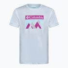 Koszulka trekkingowa męska Columbia Rules Grph white/peak fun graphic
