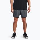 Spodenki treningowe męskie Under Armour Hiit Woven 6in pitch gray/black