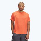 Koszulka treningowa męska Under Armour Tech Textured fire/ares red/castlerock