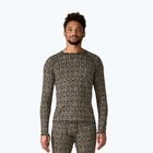 Bluza termoaktywna męska Patagonia Cap Mid Weight Crew flow/sunken blue