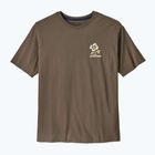 Koszulka męska Patagonia Balance Organic peace seeds/marlow brown