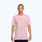 Koszulka męska Nike Court Heritage pink foam