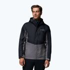 Kurtka przeciwdeszczowa męska Columbia Pouring Adventure III black/city grey