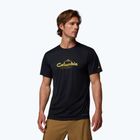 Koszulka męska Columbia Zero Rules Light Graphic Crew black/scripted peaks