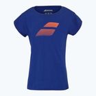 Koszulka dziecięca Babolat Exercise Cotton Jr sodalite blue